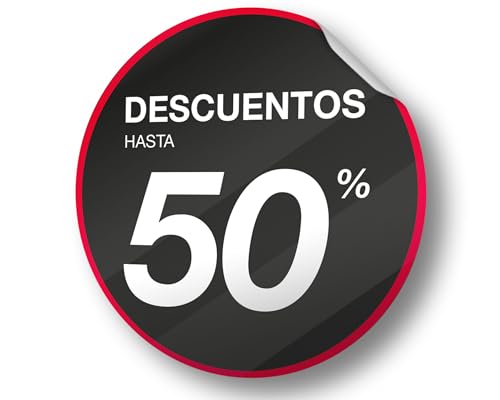 Olmedo Servicios Integrales Adesivi Personalizzati Saldi Vinile Nero Rotondo 40x40