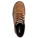 Nautica Kids Boys Fashion Sneakers Casual Low Top Lace Up Walking Shoes Vegan Leather with White Rubber Sole, Berrian 4, Cognac - Size 1