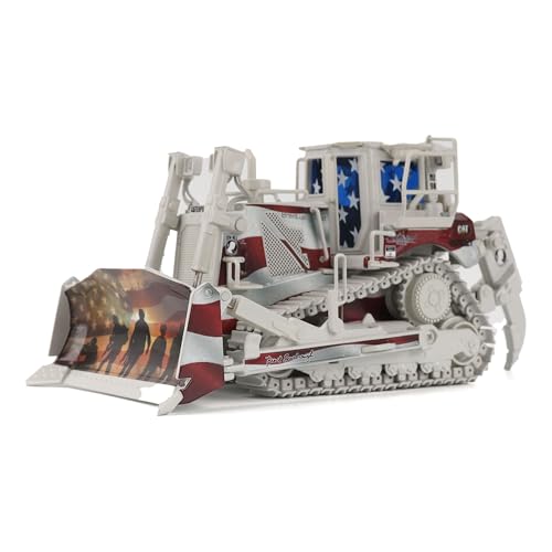 Apripista Cat D8T In Scala 1:50 Per Brent Scarbrough & Co. Con Speciale Decorazione Patriottica | Produzione Speciale Cat Truck E Attrezzature Da Cost