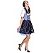Gaudi-leathers Women's German Dirndl Dress Costumes for Bavarian Oktoberfest Carnival Halloween