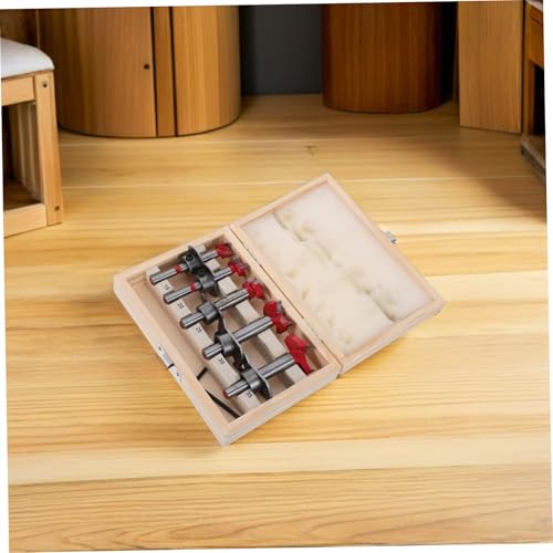 Kit de brocas para madera con construcción de acero resistente miniatura 6