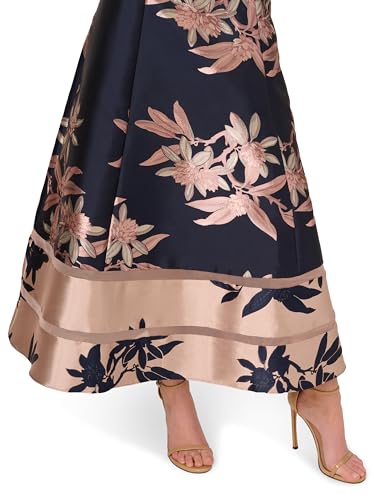 Image of Adrianna Papell Off Shoulder Jacquard Dress