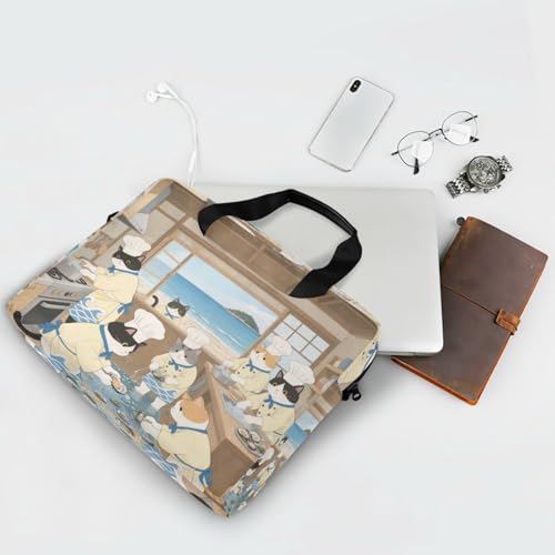 Funda para portátiles 15.6 pulgadas con asa y correa miniatura 7