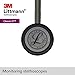 3M Littmann Classic III Monitoring Stethoscope, Smoke-Finish, Dark Olive Green Tube, 27 inch, 5812