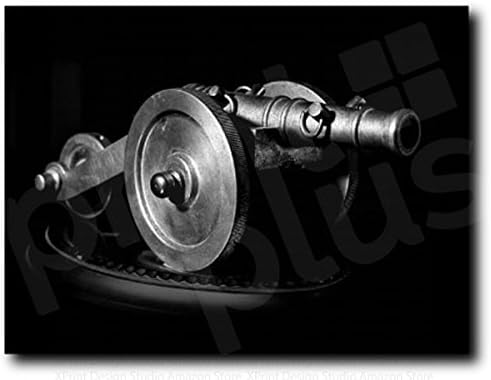 Miniatura 2 de Cannon Weapon Canvas Fine Art Print Home Wall Decor (Art Print 25in x 18.5in)