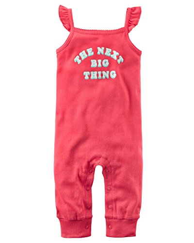 Carter's Girls' Dark Pink 'Next Big Thing' Jumpsuit (3m)
