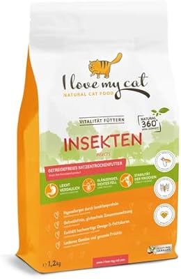 Comida para gatos ✅ Alimentación saludable para gatos I Love my Cat alimento seco sin Cereales Pollo Fresco y Rico en Omega-3 para Gatos - Ideal para una alimentación Saludable...