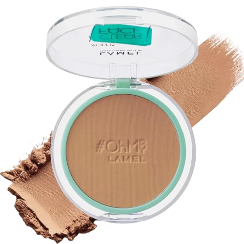 Image of Lamel Oh My Clear Face Powder 406- Soft Honey | evens out the skin instantly |contains salicylic acid |controls the sebum production | 6gm