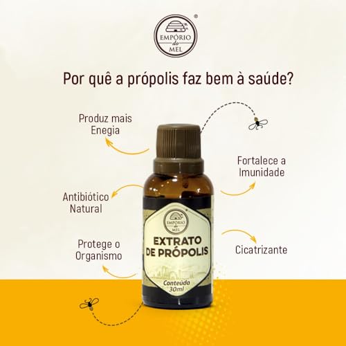 Extrato de Própolis 30ml - Empório do Mel