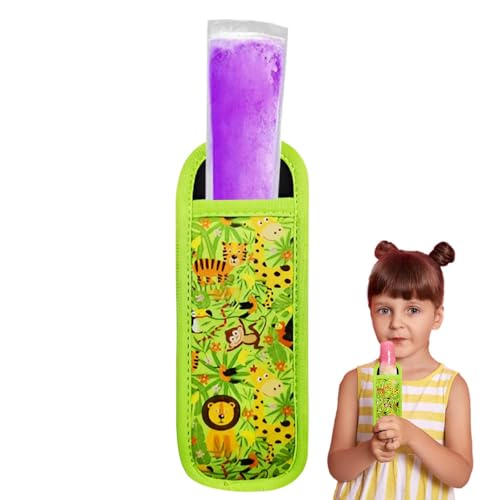 Freezer Pop Holders - Bolsas para paletas de paletas, mangas aislantes de paletas, fundas para congelación de hielo, fundas protectoras anticongelantes para adultos y niños
