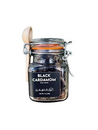 Black Cardamom- 4 oz. | Authentic Black Cardamom to enhance flavors!