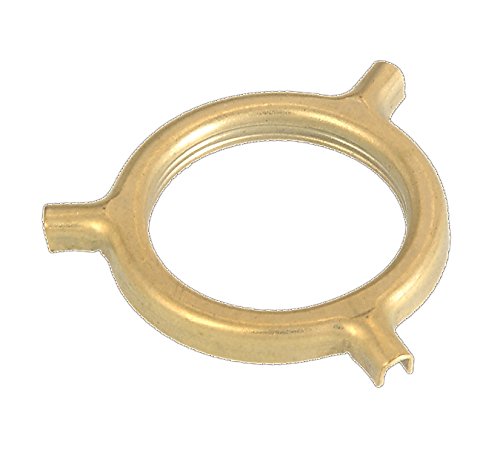 B&P Lamp 3-Way Uno Bridge Adapter, Brass Plated & Lacquered