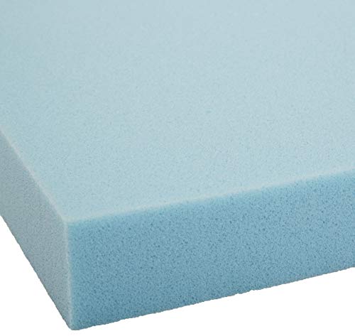 Image of Amazon Basics Twin Mattress Topper, Cooling Gel-Infused, CertiPUR-US Certified, 2 Inches, Blue