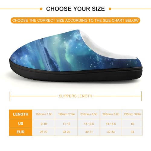 Starry Sky Cute Cotton Slippers Anti-Slip House Shoes Printed Slipper for Indoor Outdoor2