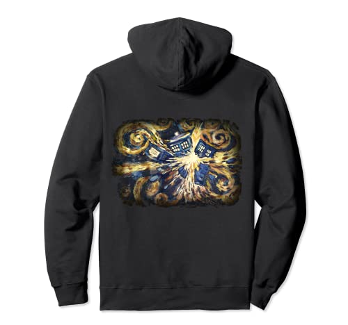Doctor Who Sweatshirt Art Tardis Van Gogh 01 Sweat à Capuche Cover