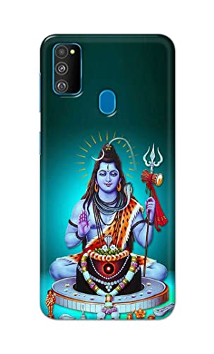 Image of Printed Hard Back Cover Case for Samsung Galaxy M30s Back Cover (Lord Shiva) -1803