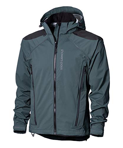Showers Pass Men's Waterproof Elements Hardshell Jacket (Night Ride - LG)