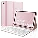 Occtingkind AZERTY - Cover tastiera per Samsung Galaxy Tab A9 da 8,7 pollici, con tastiera Bluetooth magnetica staccabile, con porta matita, per tablet Samsung Galaxy Tab A9 8,7' 2023, colore: Rosa immagine
