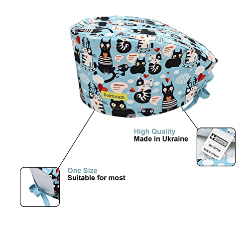 Image of Modern Classic Working Caps - Comfortable and Breathable for Men and Women Long Aesthetic Head Cover