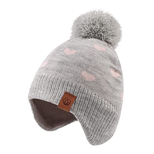 XIAOHAWANG - Sombrero de Invierno para niño, niña, Gorro de calen...