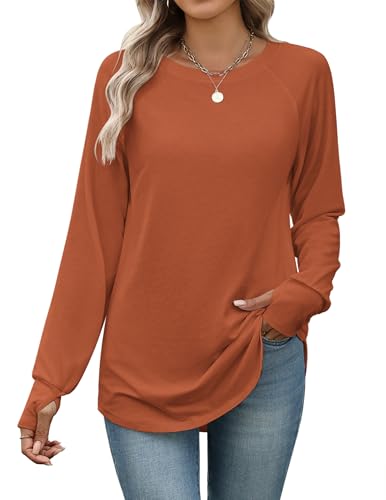 Zeagoo Long Sleeve T Shirts For Women Casual Long...