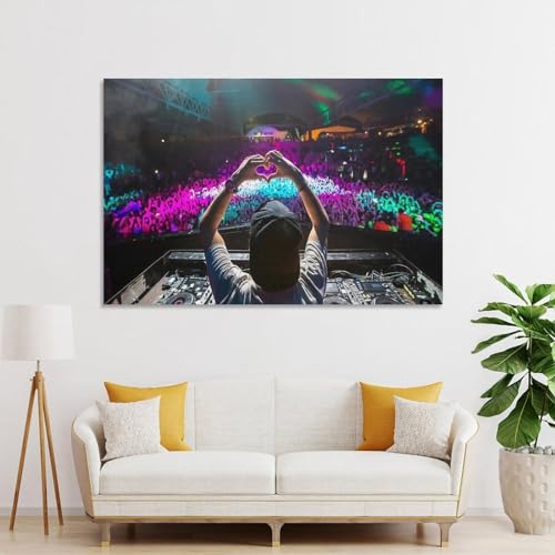 Daxxin Dj Avicii Canvas Poster Wall Decorative Art Painting Living Room Bedroom Decoration Gift Unframe-Style12X18Inch thumb #2