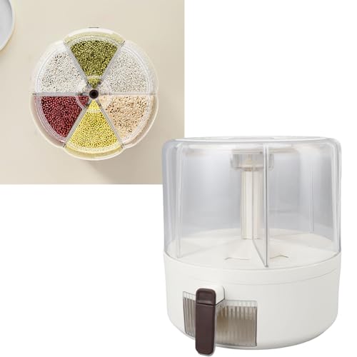 Contenedor de almacenamiento de granos para cocina organizada y desayunos ágiles 5
