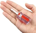 5 Pcs Stubby tournevis magnétique Phillips Tête et tête plate, 2-in-1 Outil à tête plate interchangeable pour le démantèlement et la réparation
