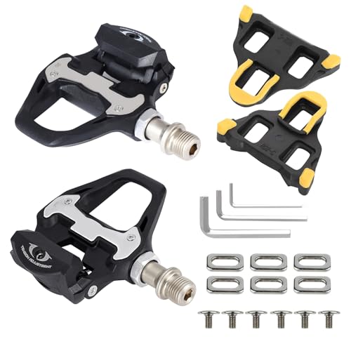 Pedales para Bicicleta Carretera con Calas SPD