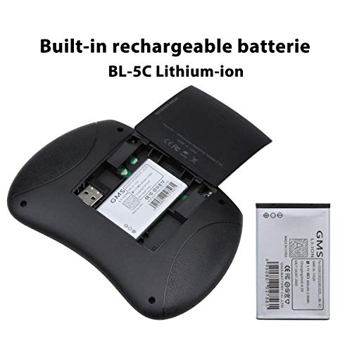 Wireless Mini Tastatur mit Touchpad für Raspberry Pi mit Akku ✪ - 6