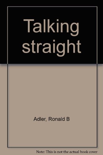 Talking straight 0030230217 Book Cover