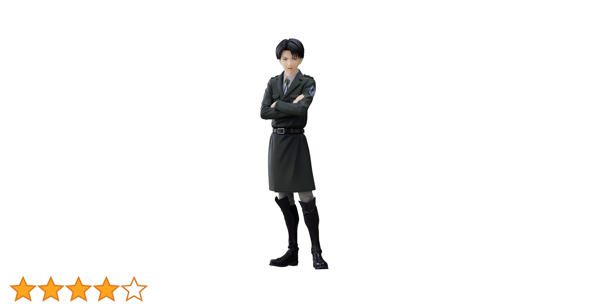 進撃の巨人　POP UP PARADE リヴァイ　フィギュア　ダークカラー Amazon.co.jp: グッドスマイルカンパニー(GOOD SMILE COMPANY