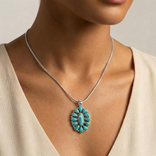 Amazon.com: Turquoise Network: All Necklaces