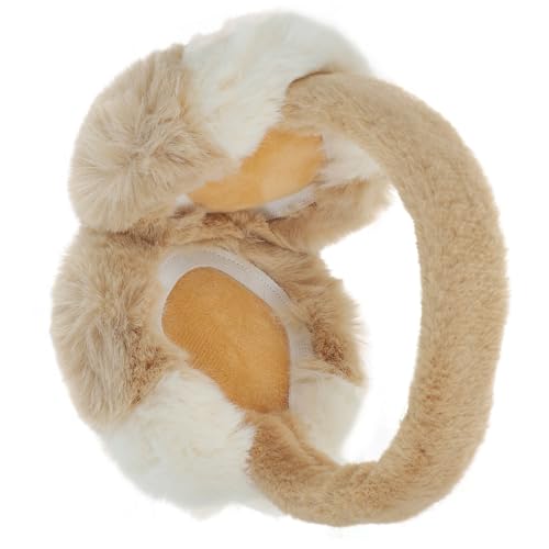 Genérico Orejeras Elásticas de Acrílico Cálidas y Ligeras para Invierno, Cubre Orejas Resistente al Viento Adecuado para Actividades al Aire Libre