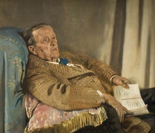 ARToPHIIU Imagen de Lienzo Impresión de Imagen Clásicas Poster Sir Edwin Ray Lankester Sir William Newenham Montague para Decoraciones del Hogar 60x90cm