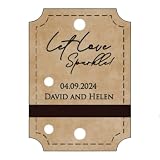 Eagle Epic 100pcs Wedding Sparkling Gift Wrap Tags...