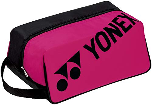 ヨネックス(YONEX) テニス用 シューズケース BAG1933 ブラック/ローズピンク(747)