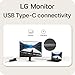 LG 32U631A-B 32-inch QHD (2560 x 1440) IPS Computer Monitor, 100Hz, 5ms, HDR10, Reader Mode, Flicker Safe, HDMI, USB Type-C 15W PD, Black