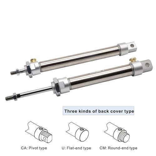 Mini cilindro con resorte MTA32X50SCA de efecto simple para espacios estrechos 3