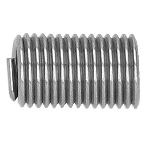 Image of 100 PCS Thread Repair Insert, M6 x 1 Helicoil Metric Thread Sleeves, Stainless Steel Wire Thread Sheaths with Different Length to Choose for Thread Repair(18mm)