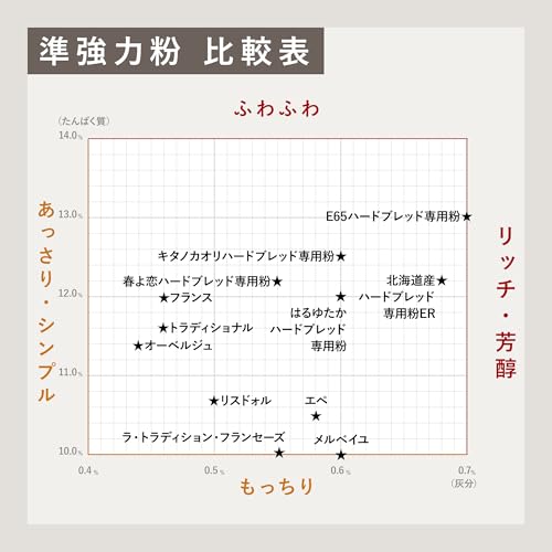 TOMIZ リスドォル 準強力粉 2.5kg