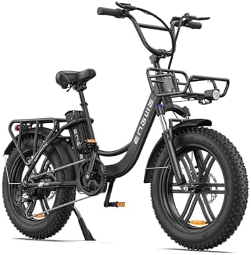 ENGWE Bicicleta Electrica para Adultos, 20 * 4.0 Fat Tire Step-Th...
