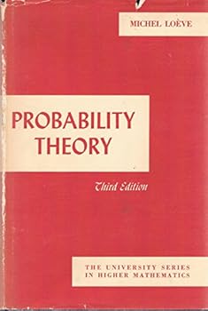 Hardcover Probability Theory (The University Series in Higher Mathematics) Book