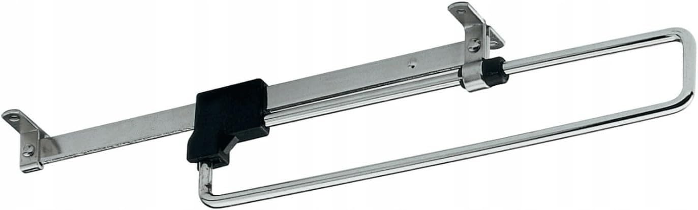 Retractable Clothes Rod - Pull-out Wardrobe Rod, Quiet And Smooth Operation/strong Load-bearing Capacity/metal Material | Suitable For Wardrobes/closets/offices(400mm)