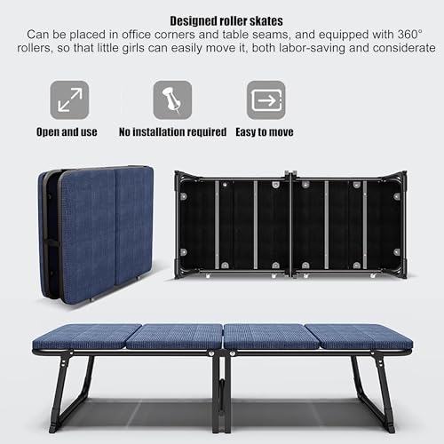 Lit de Camp Pliable Robuste pour Résoudre le Manque de Place - 5