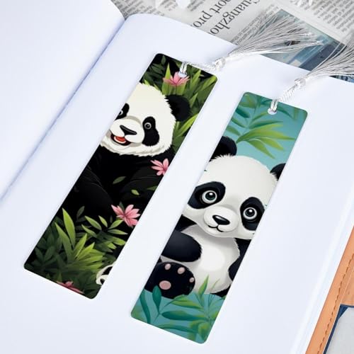 Marque-pages panda et mignons : une idée cadeau pour vers de bibliothèque - 5