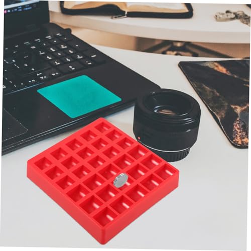 Caja Decorativa Plástica Roja para Monedas 2 Pzas miniatura 5