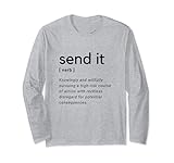 Photo Gallery maglietta send it definition - send life apparel maglia a manica Photo Gallery maglietta send it definition - send life apparel maglia a manica