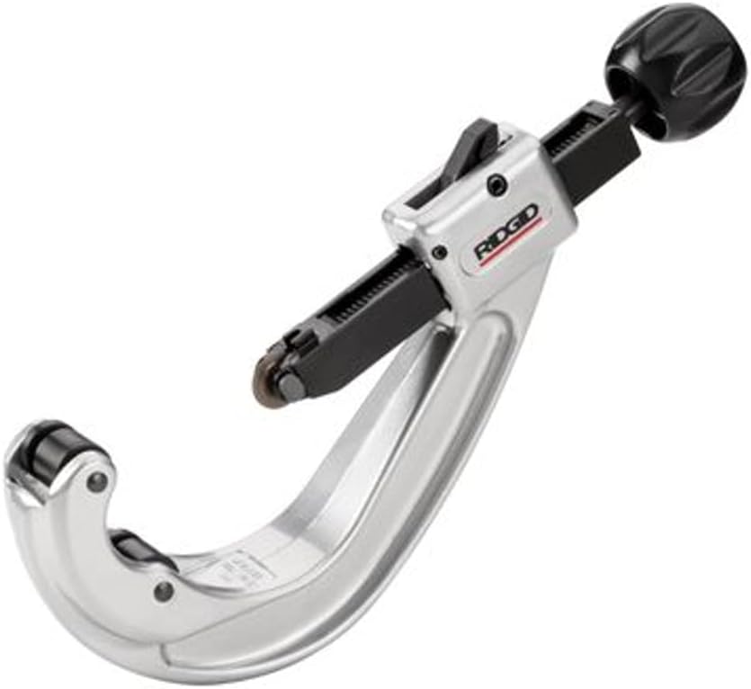 RIDGID 31632 Model 151 Quick-Acting Tubing Cutter, 1/4-inch to 1-7/8-inch Tube Cutter Silver/Black - Pipe Cutters - 