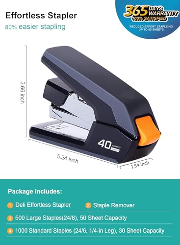Leven Effortless Desktop Stapler